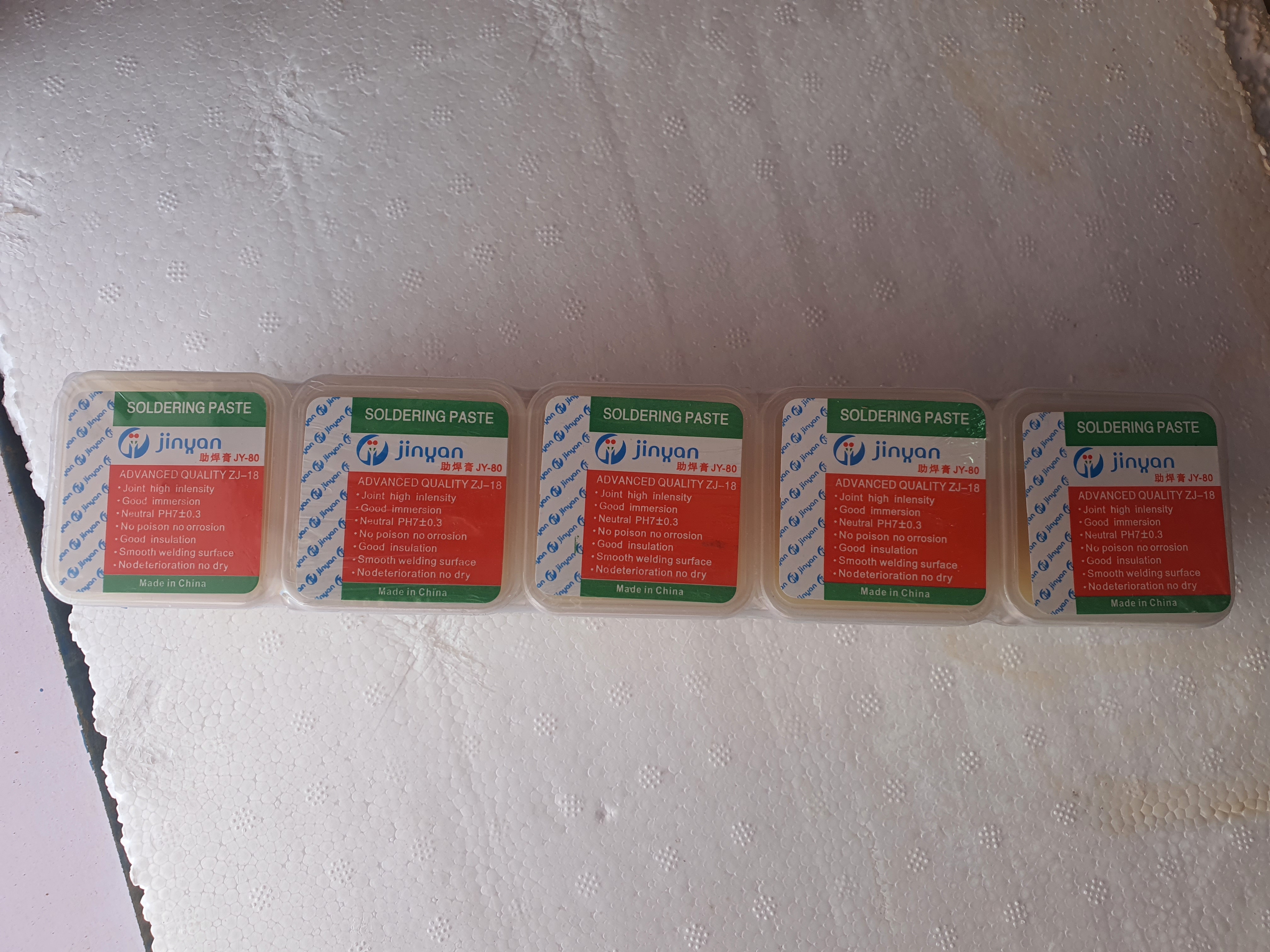 Soldiering Pastes Small