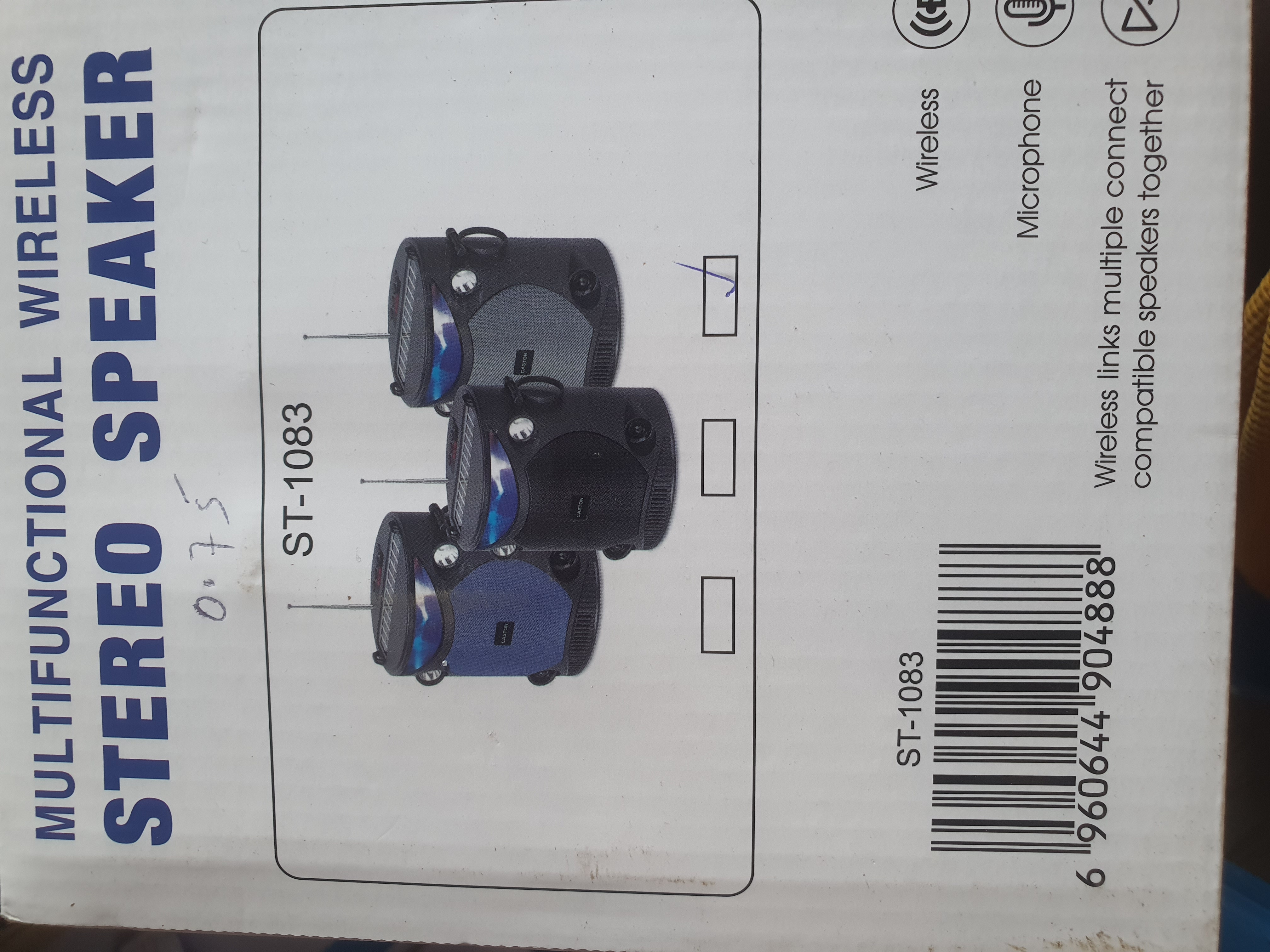 Custon St 1083 Stereo Speaker