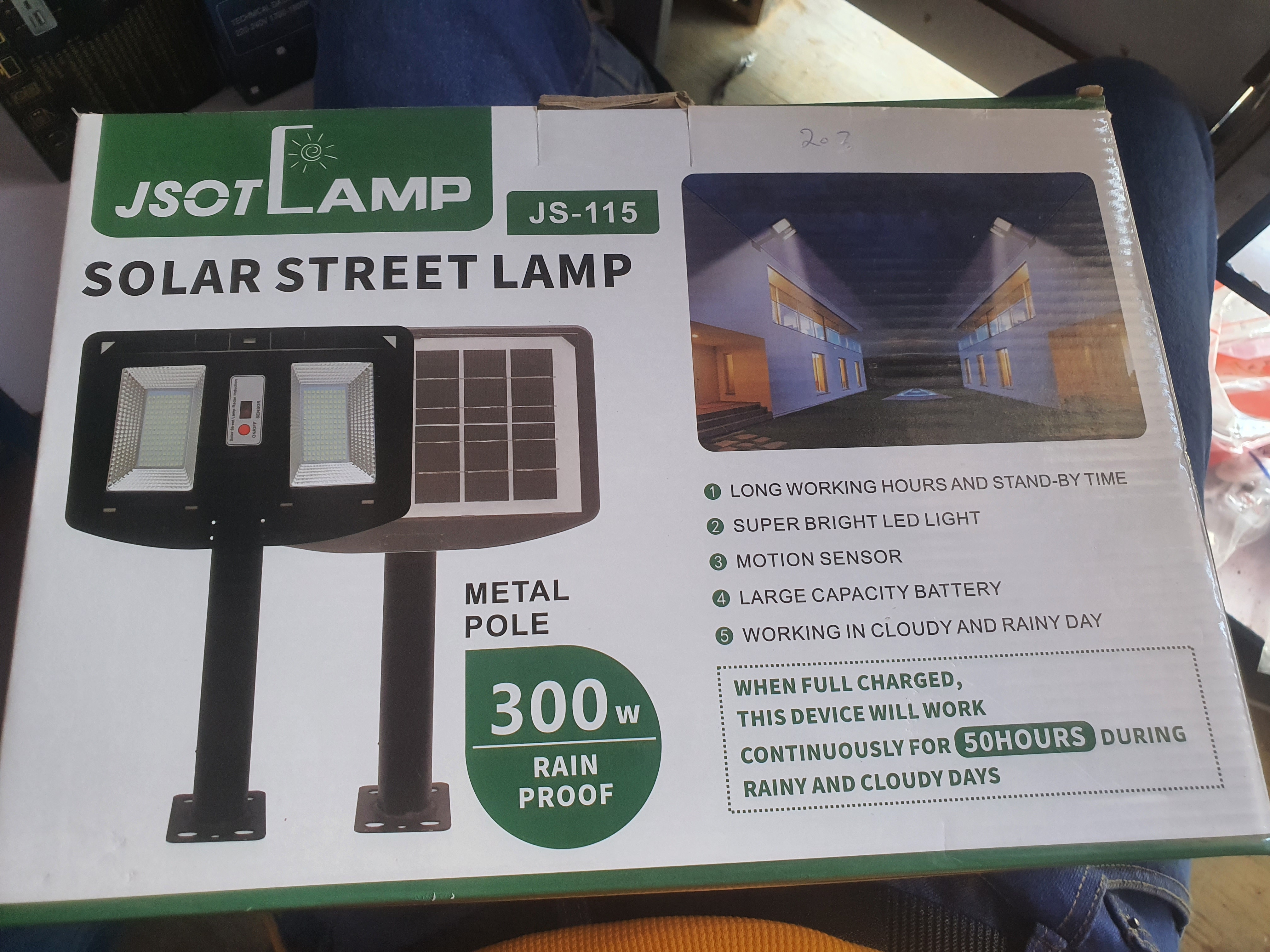 Solar Street Lamp Js 115