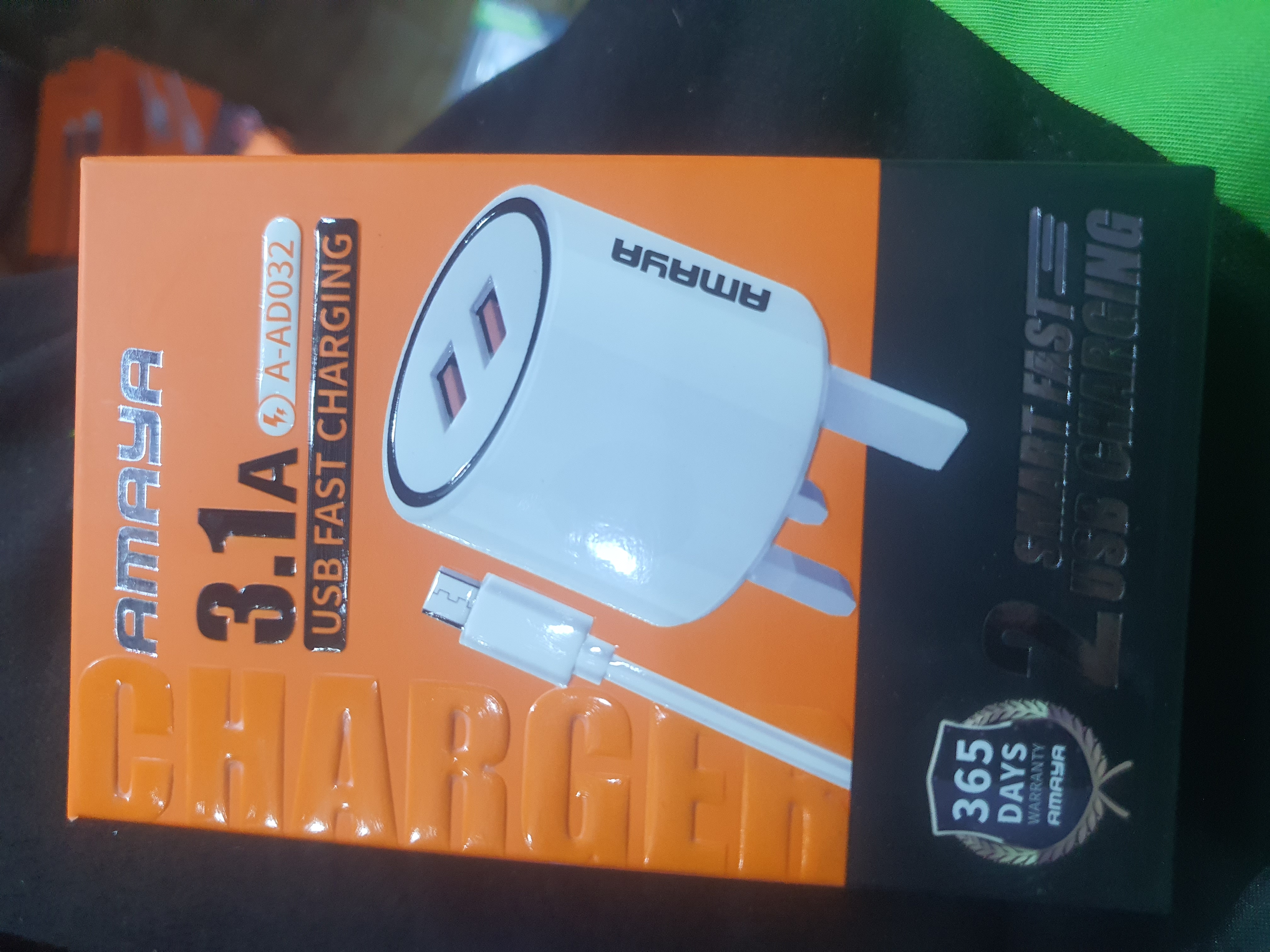 Amaya 3.1a A Ad032 Micro Complete Charger