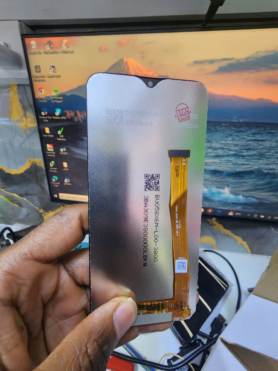 Samsung A10e Lcd