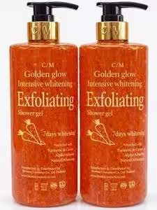 Golden Glow Exfoliating Shower Gel