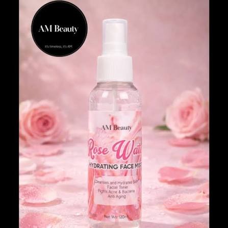Am Beauty Rose Water Hydrating Face Mist 125ml