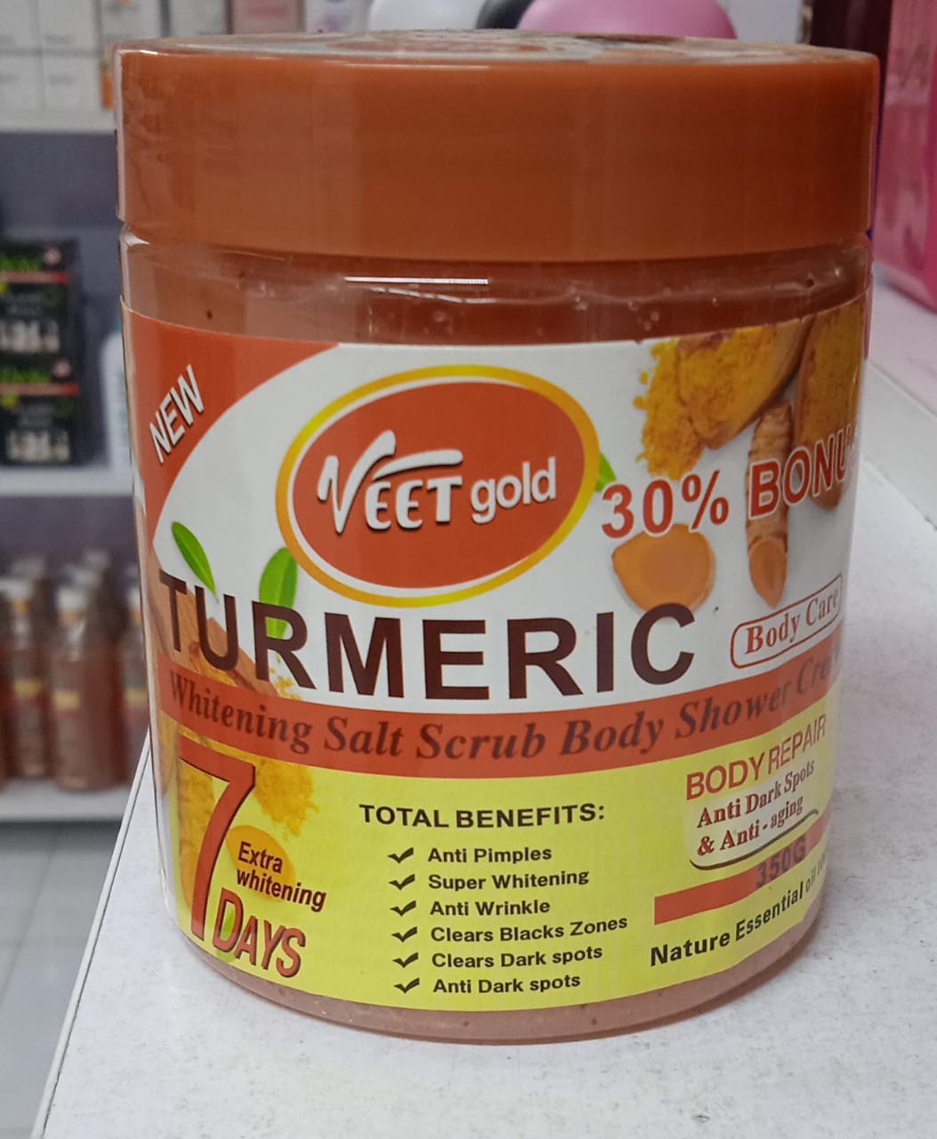 Veet Gold - turmeric scrub 350g