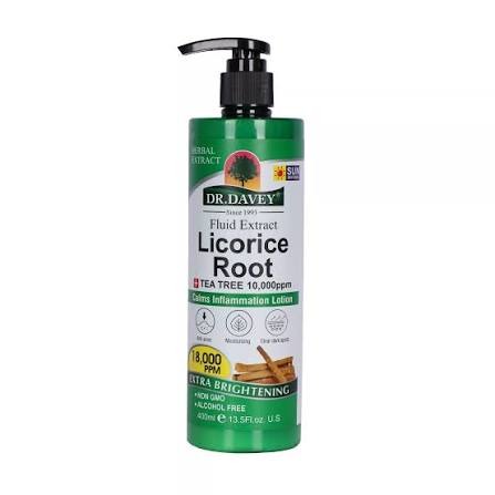 Dr Davey Licorice Root Lotion 480g