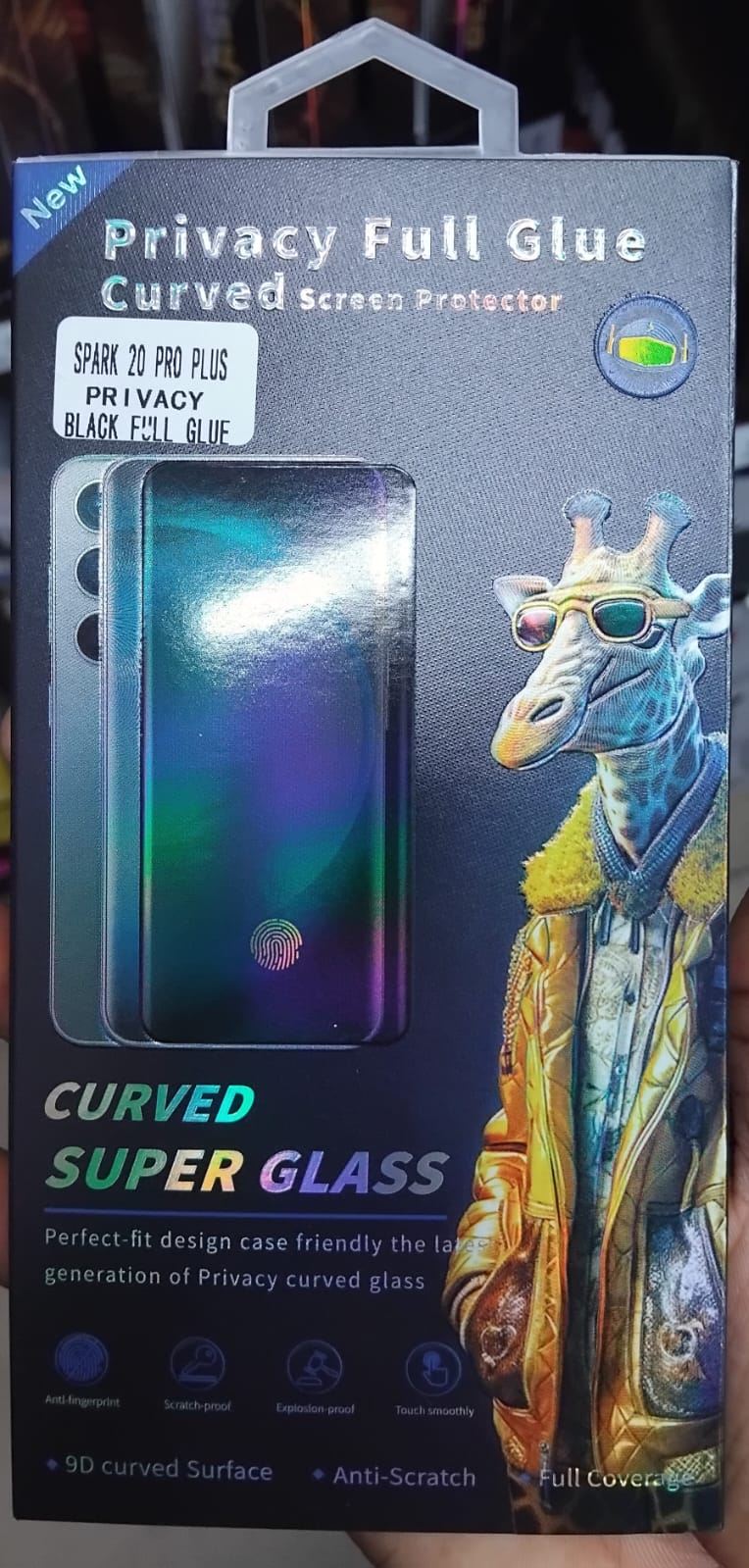 Full Glue Privacy Spark 20 Pro Plus
