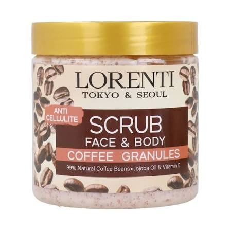 Lorent Tokyo Seoul Face And Body Scrub C Vitamin Lemon 500ml
