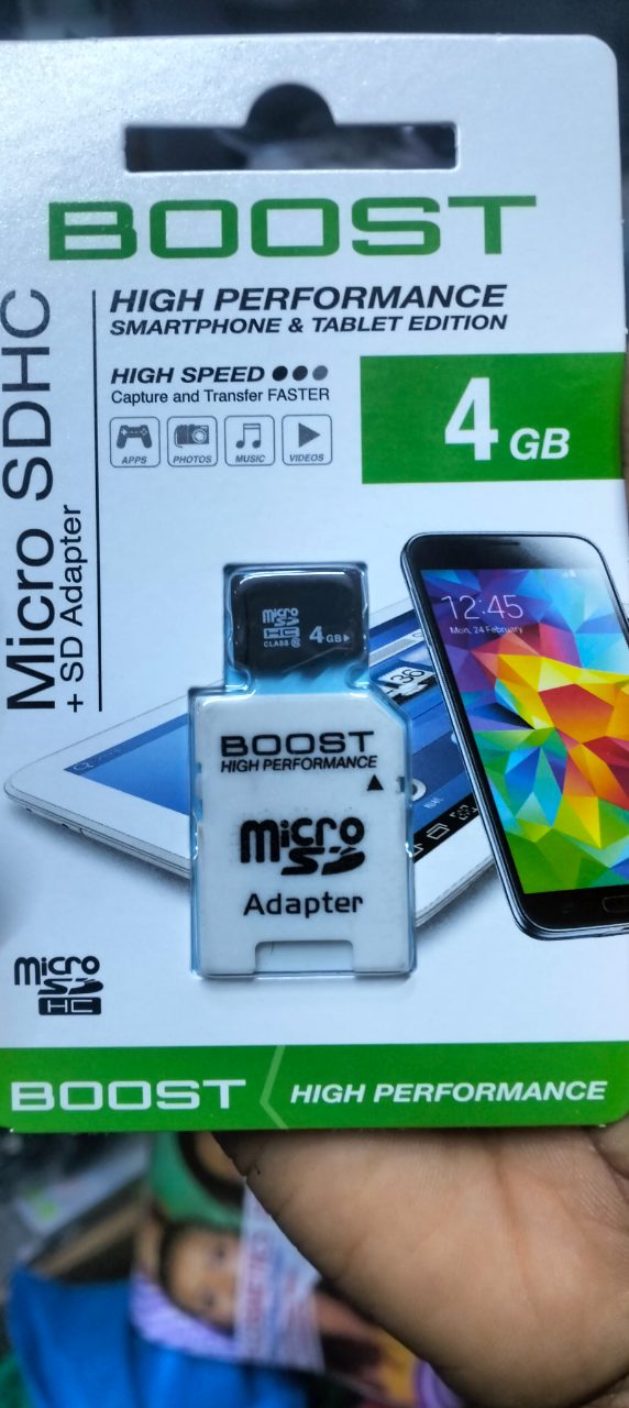 Boost Mem 4gb