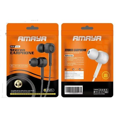 Amaya Earphones - paper