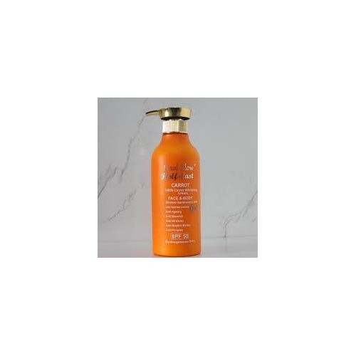 Half Cast Carot Whitening Cream Spf 50 500ml