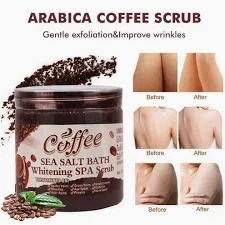 Dr Meinaier Coffee Sea Salt Bath Whitening Spa Scrub 350g
