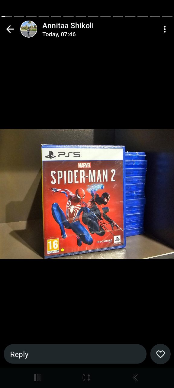 Spider Man2 Ps5