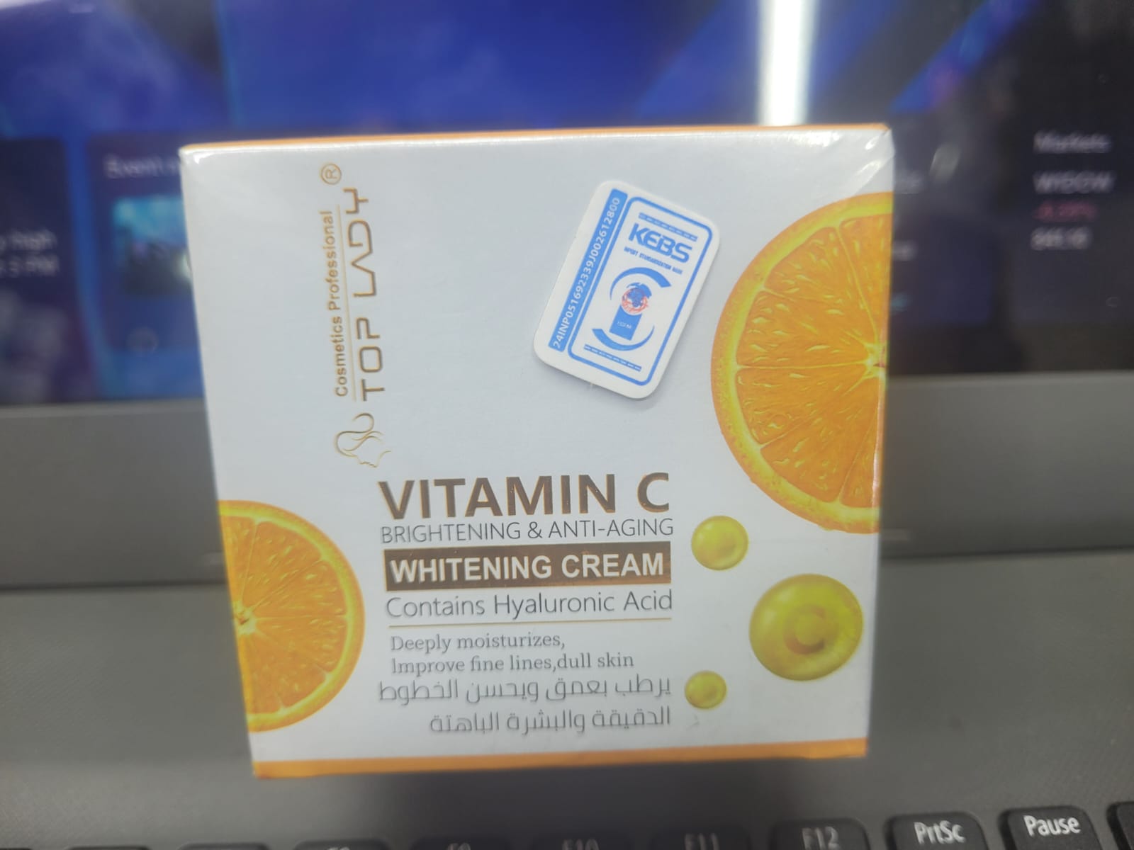 Top Lady Vitamin C Whitening Cream 60g