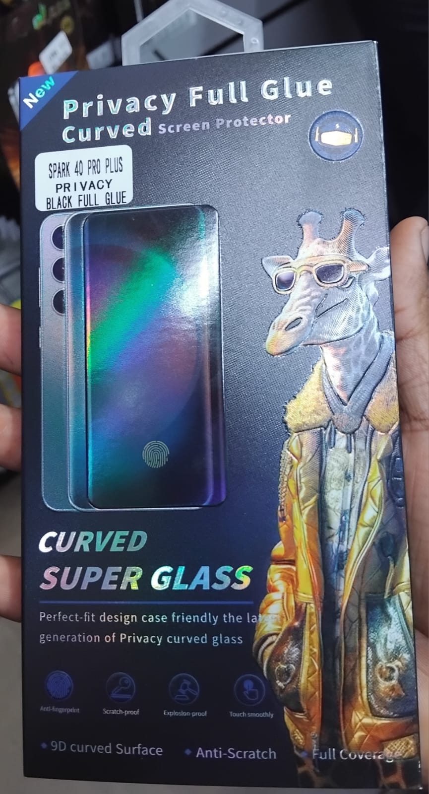 Full Glue Privacy Spark 40 Pro Plus