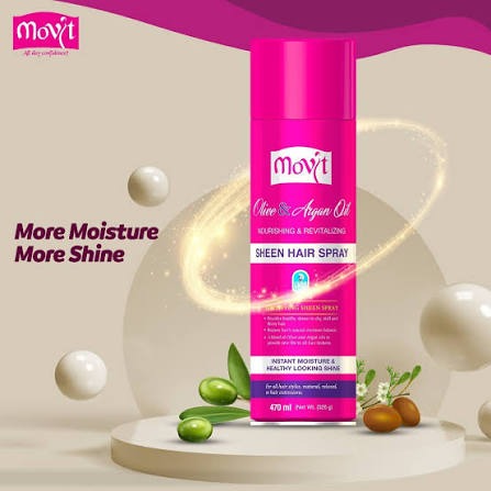 Movit Olive Argan Oil - Sheen Hair Spray 100ml